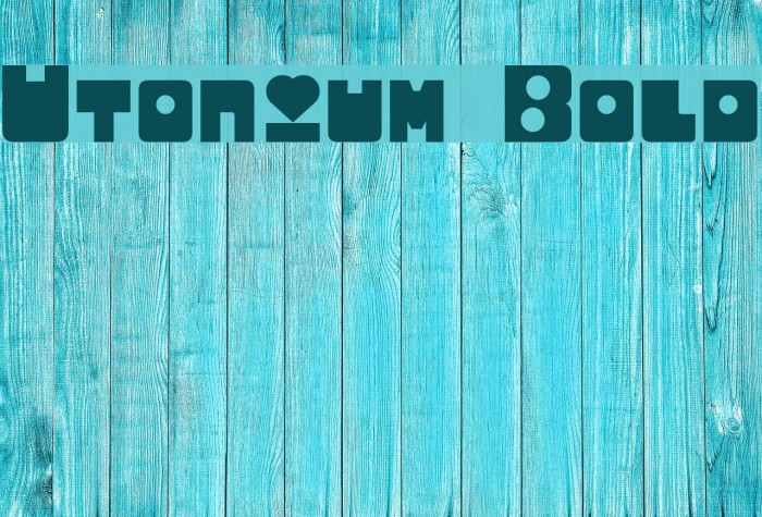 Utonium Bold Example 2