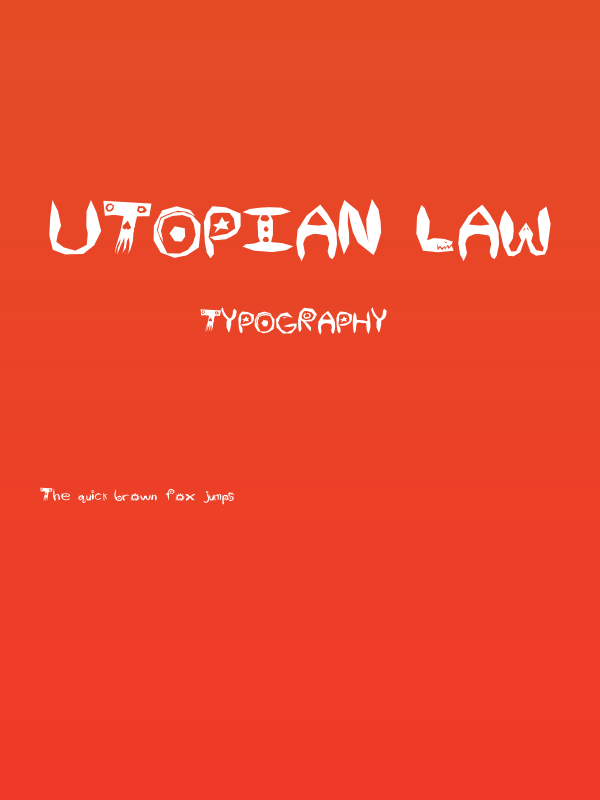 Utopian Law Poster