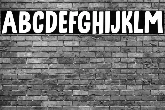 Utroligt DEMO Regular خط examples