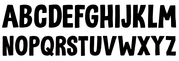 Utroligt DEMO Regular Font LOWERCASE