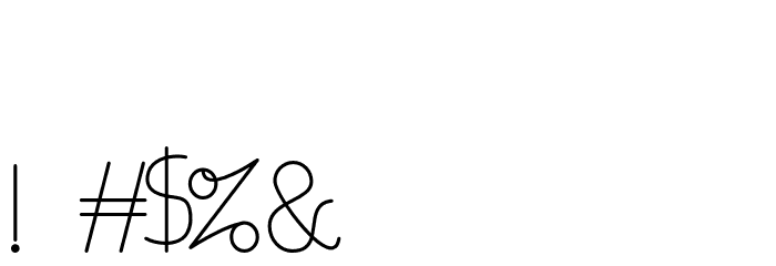 Uttarha Font OTHER CHARS