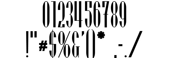 Utusi Star normal Font OTHER CHARS