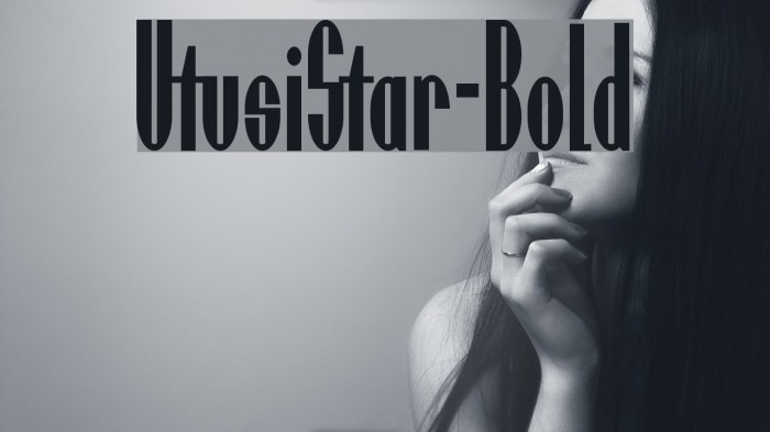 UtusiStar-Bold Example 2