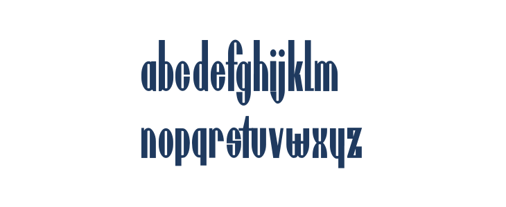 UtusiStar-Bold Lowercase