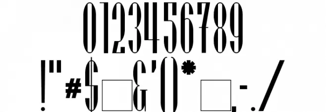 UtusiStar Font OTHER CHARS