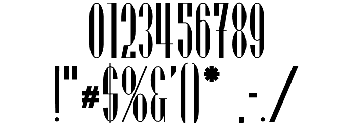 UtusiStar Font OTHER CHARS