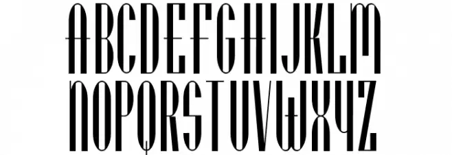 UtusiStar Шрифта ВЕРХНИЙ