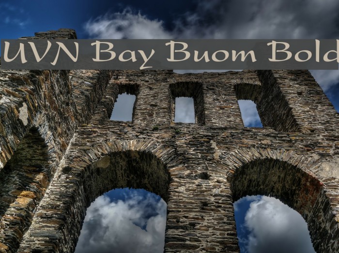 UVN Bay Buom Bold Example 2