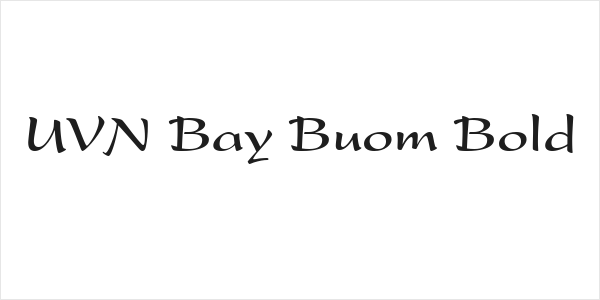 UVN Bay Buom Bold Logo