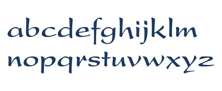 UVN Bay Buom Bold Lowercase