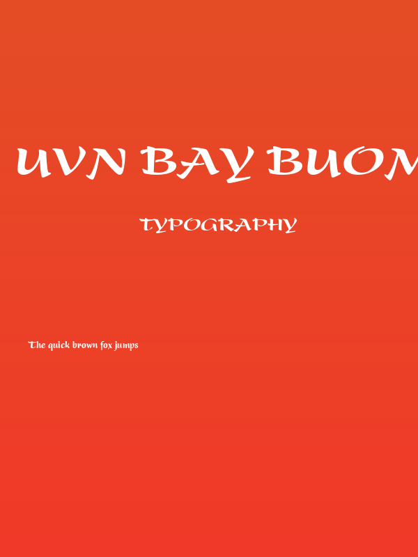 UVN Bay Buom Hep Nang Poster