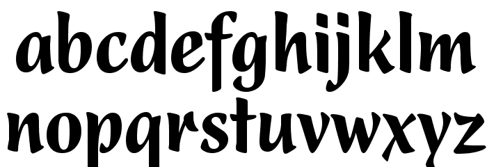 UVN Bay Buom Hep Nang Font LOWERCASE