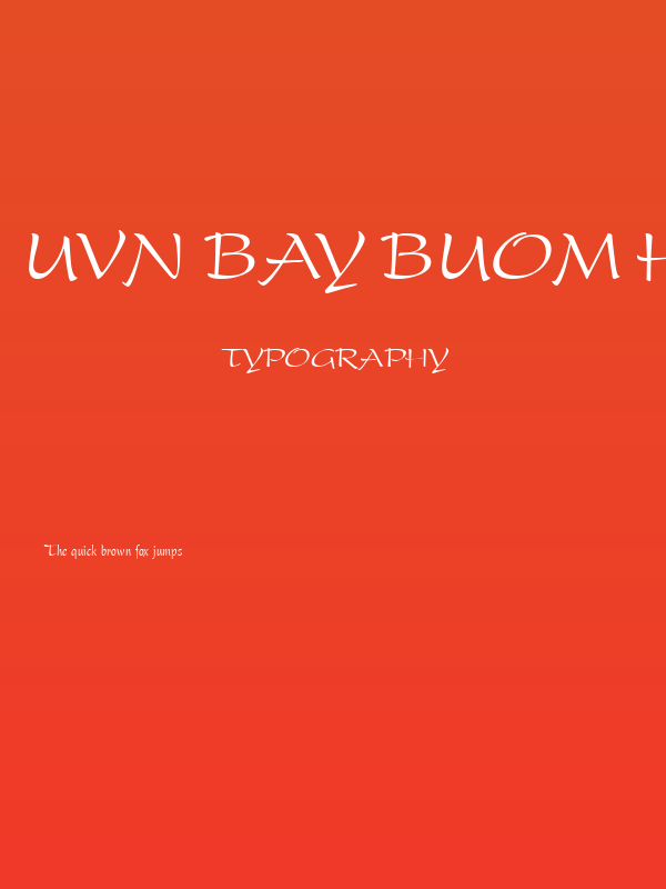 UVN Bay Buom Hep Poster