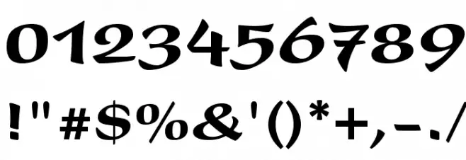 UVN Bay Buom Nang Font OTHER CHARS