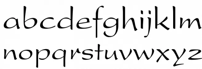 UVN Bay Buom Caratteri MINUSCOLO