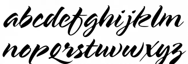 UVN Ben Xuan Bold Schriftart Kleinbuchstaben