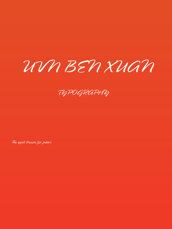 UVN Ben Xuan Poster