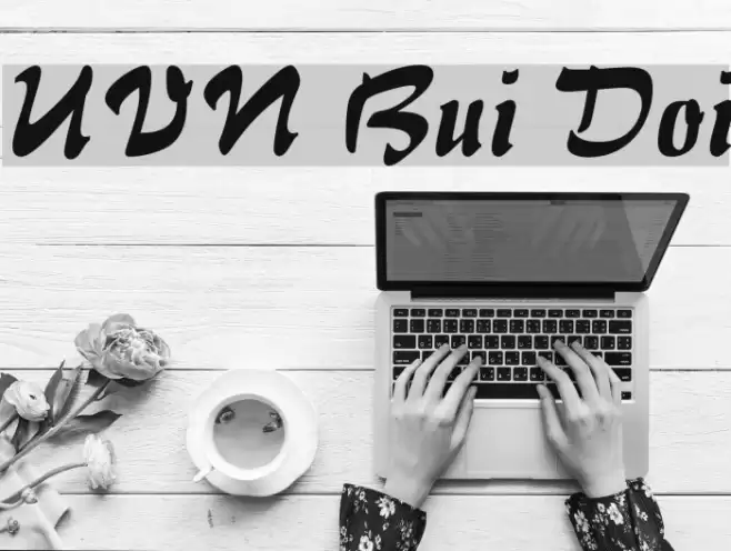 UVN Bui Doi Font examples