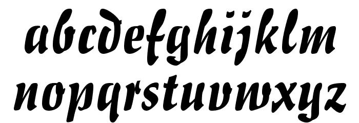 UVN Bui Doi Font LOWERCASE