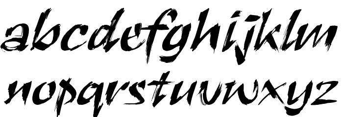 UVN But Long 1 Font LOWERCASE