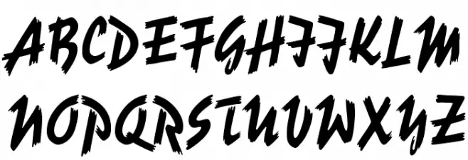 UVN But Long 2 Шрифта ВЕРХНИЙ