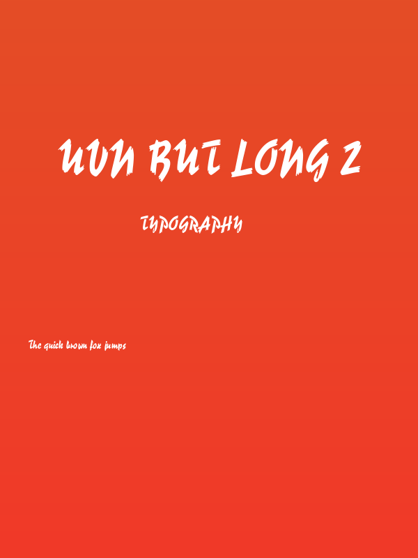 UVN But Long 2 Poster