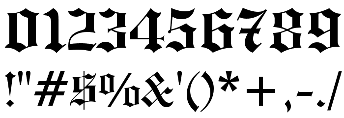 UVN Co Dien Bold Font OTHER CHARS