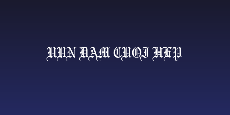 UVN Dam Cuoi Hep Social Header