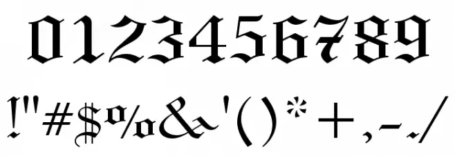 UVN Dam Cuoi Font OTHER CHARS