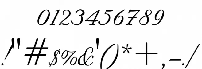 UVN Dinh Hon Font OTHER CHARS