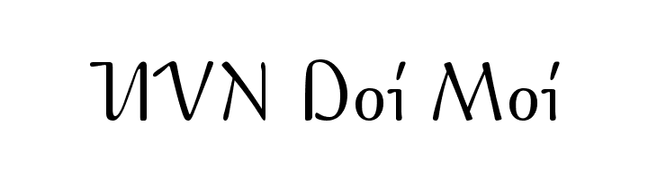UVN Doi Moi  Descarca Fonturi Gratis