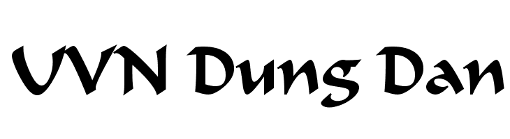 UVN Dung Dan  免费字体下载