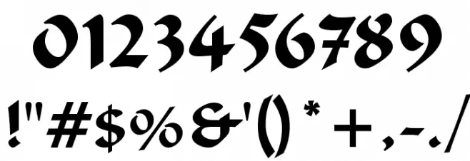 UVN Dung Dan Font OTHER CHARS