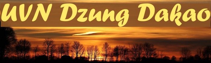UVN Dzung Dakao Font examples