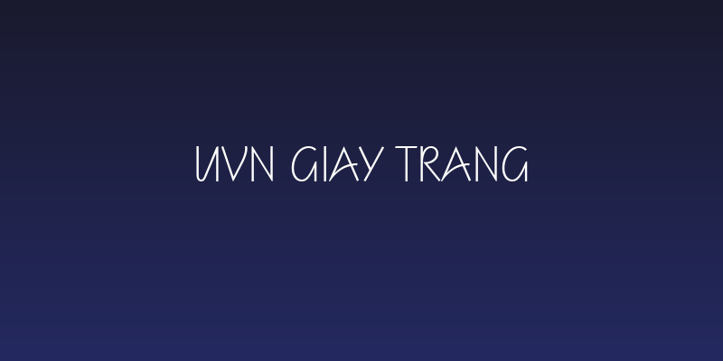 UVN Giay Trang Social Header