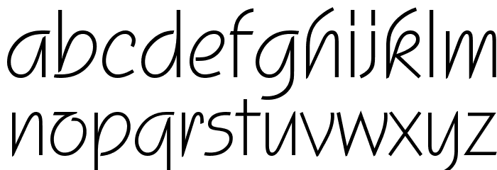 UVN Giay Trang Font LOWERCASE