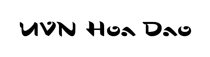 UVN Hoa Dao Font