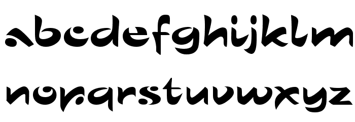 UVN Hoa Dao Font LOWERCASE