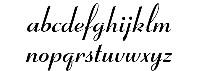 UVN Kieu Bold Font LOWERCASE