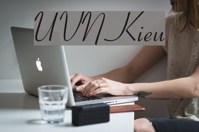 UVN Kieu Font examples
