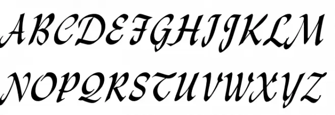UVN Ly Do Schriftart Groß