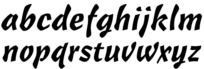 UVN Mang Tre Font LOWERCASE