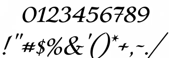 UVN Mau Tim 1 Font OTHER CHARS