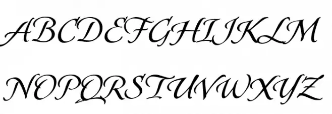 UVN Mau Tim 2 Schriftart Groß