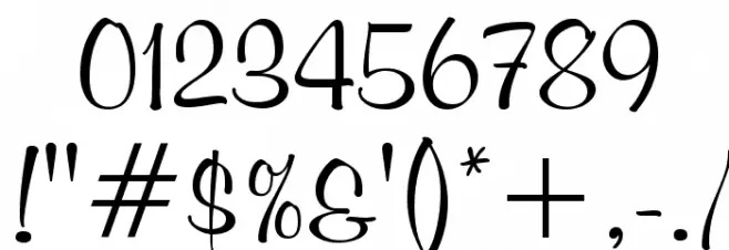 UVN Moi Hong Font OTHER CHARS