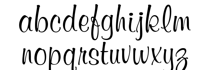 UVN Moi Hong Font LOWERCASE