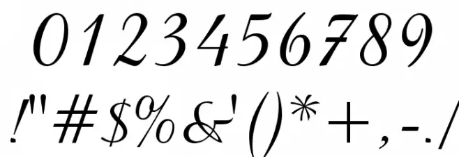 UVN Mua Thu Font OTHER CHARS