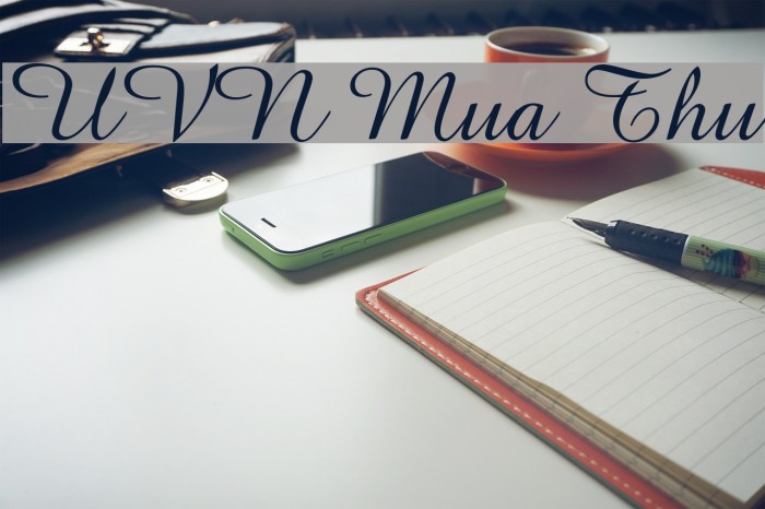 UVN Mua Thu Font examples