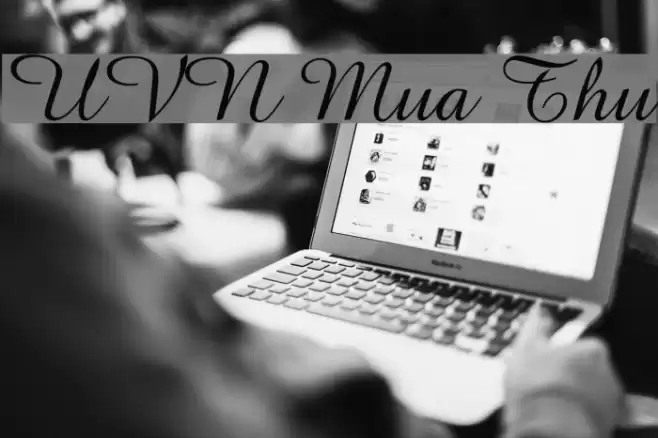 UVN Mua Thu Font examples