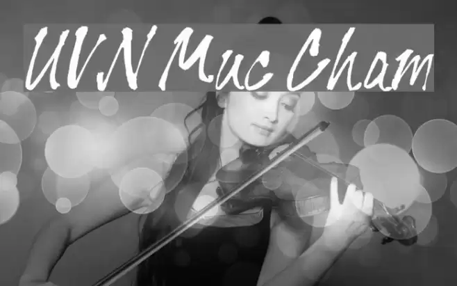 UVN Muc Cham Font examples